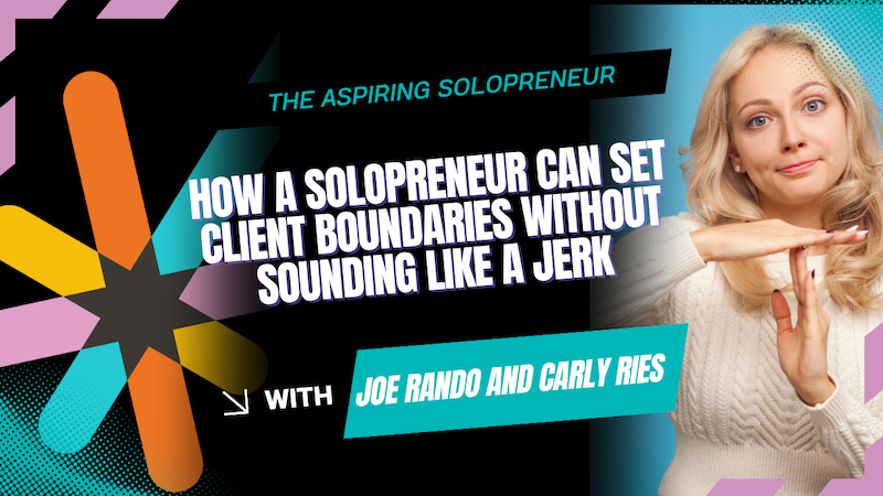 boundary setting for solopreneurs