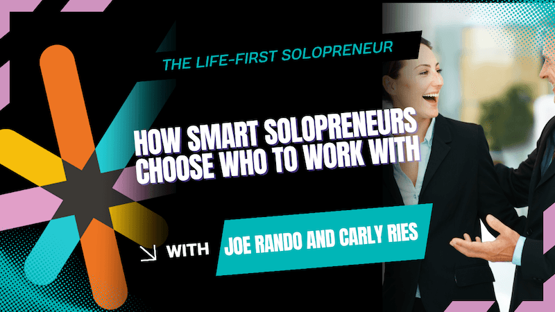 how solopreneurs can vet clients