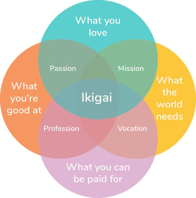 Ikigai diagram