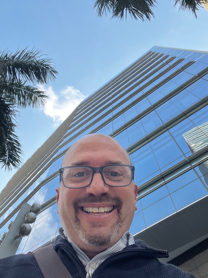 Sergio Mankita - Brickell Skyscraper in the Back