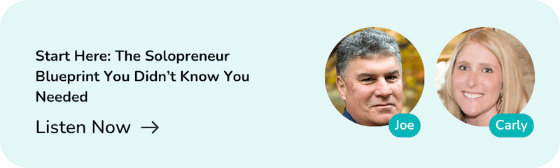 Solopreneur Blueprint Interview Desktop
