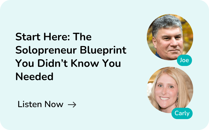 Solopreneur Blueprint Interview Mobile