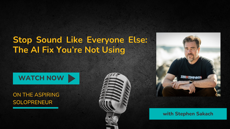 stephen sakach aspiring solopreneur podcast