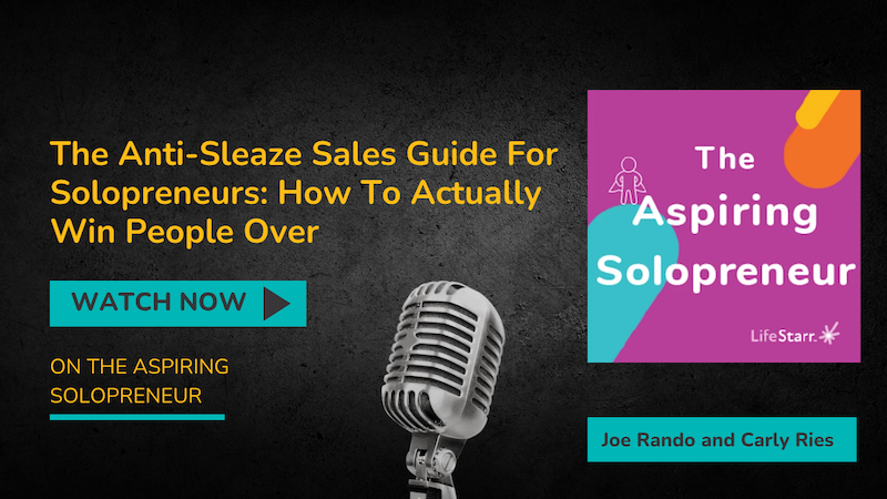 The Anti-Sleaze Sales Guide For Solopreneurs