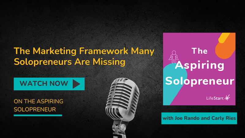 marketing framework for solopreneurs