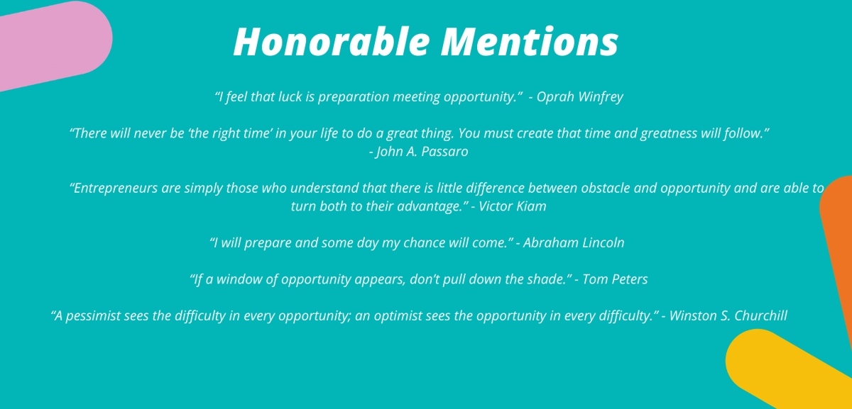 motivational quotes for seizing opportunities