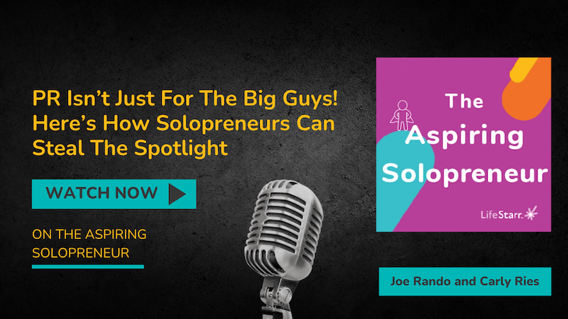 public relations for solopreneurs
