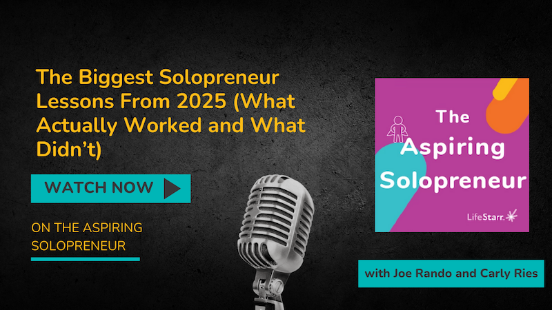 solopreneur takeaways from 2025