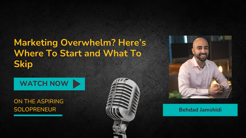 Behdad Jamshidi Aspiring Solopreneur