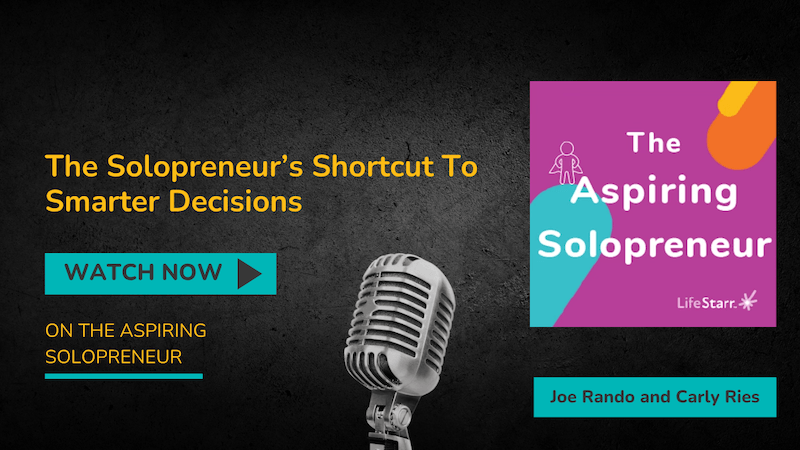 solopreneur's shortcut to smarter decisions